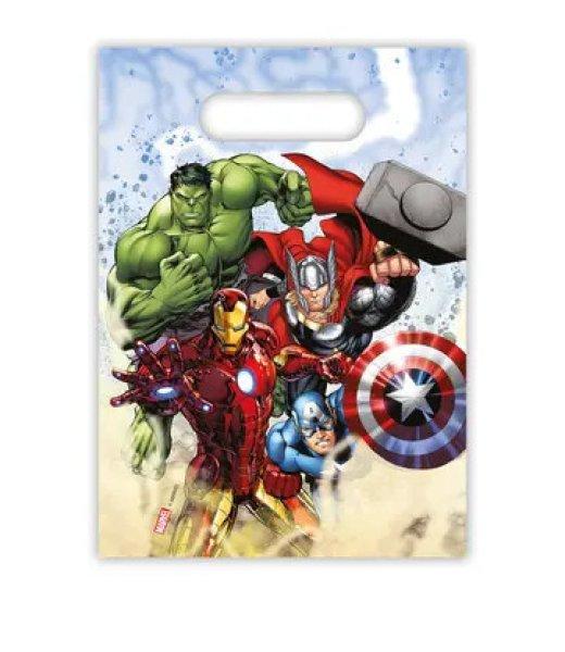 Bosszúállók Infinity Stones ajándéktasak, ajándékzacskó 6 db-os