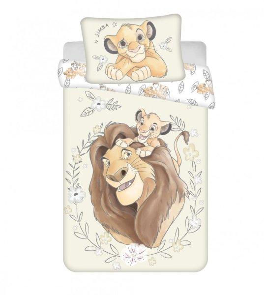 Disney Az Oroszlánkirály Simba gyerek, ovis ágyneműhuzat 100×135 cm, 40×60
cm