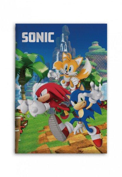 Sonic a sündisznó Speedy Dreams polár takaró 100x140cm