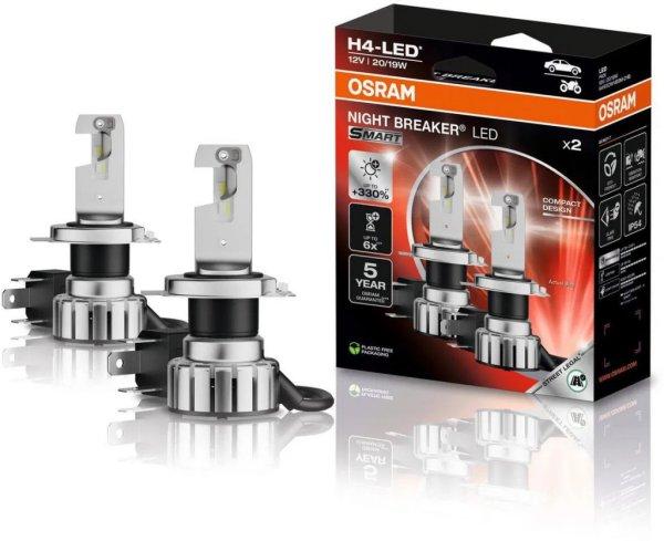 Osram, Night Breaker LED Smart H4 +330% LED Szett, Street Legal