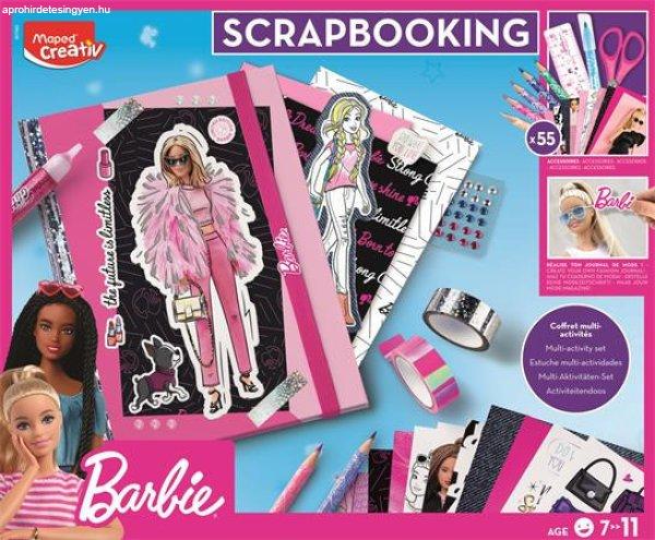 Kreatív scrapbooking készlet, 50 darabos, MAPED CREATIV "Scrapbooking Set
- Barbie"