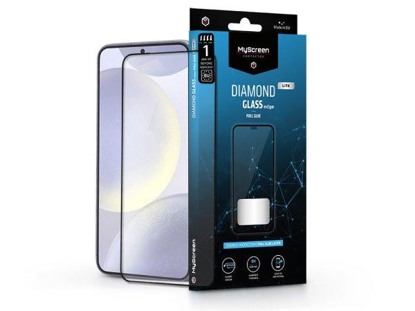 Samsung SM-S926 Galaxy S24+ edzett üveg képernyővédő fólia -
MyScreenProtector Diamond Glass Lite Edge2.5D Full Glue - fekete