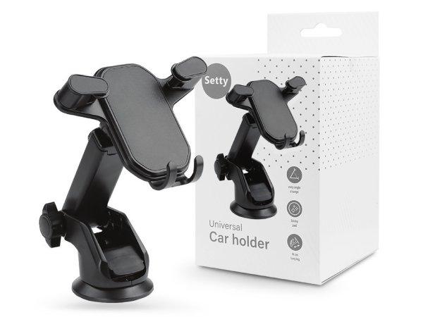 Setty univerzális műszerfalra/szélvédőre helyezhető autós tartó - Setty
US-T3 Universal Car Holder - fekete