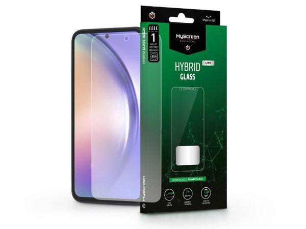 Samsung SM-A546 Galaxy A54 5G rugalmas üveg képernyővédő fólia - MyScreen
Protector Hybrid Glass Lite - átlátszó