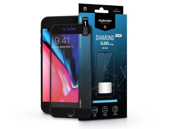 Apple iPhone 7/iPhone 8/SE 2020/SE 2022 edzett üveg képernyővédő fólia -
MyScreen Protector Diamond Glass Lite Edge2.5D Full Glue - fekete