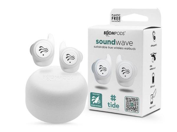 Boompods TWS Bluetooth sztereó headset v5.3 + töltőtok - Boompods Soundwave
Ocean TWS with Charging Case - fehér