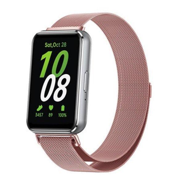 Mybandz 65053 milánói mágneses fém óraszíj / pinkarany / samsung galaxy
fit 3