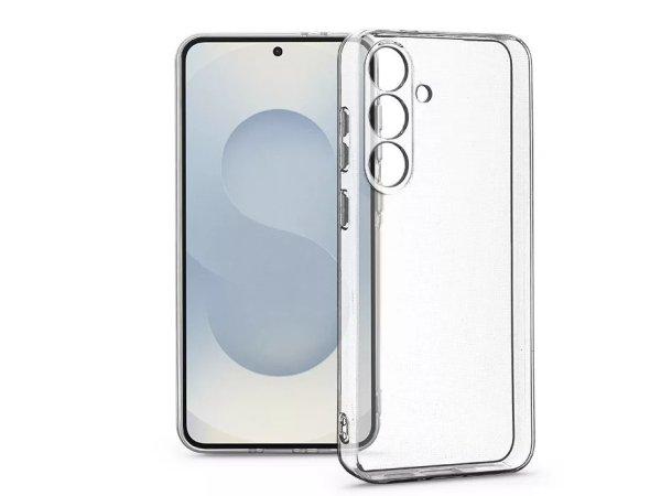 Haffner Clear Case kameravédős szilikon tok - Samsung SM-A566 Galaxy A56 5G -
átlátszó