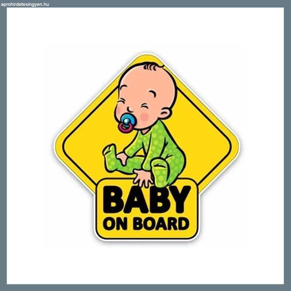Baby on Board matrica 15x11cm SLH9040
