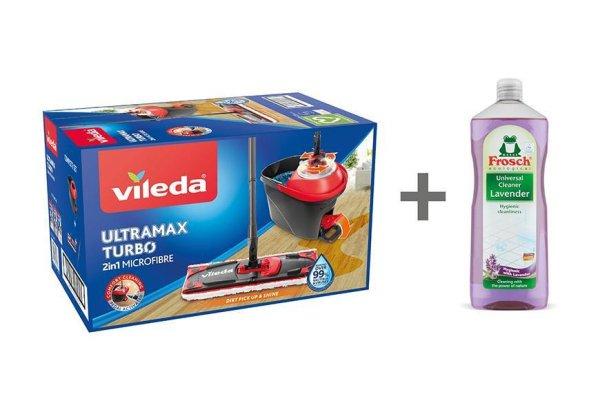 Viled Ultramax TURBO felmosó+vödör + FROSCH