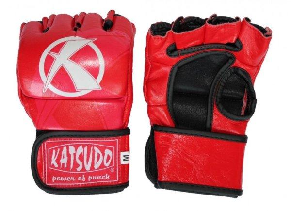Katsudo MMA kesztyű Challenge, piros
