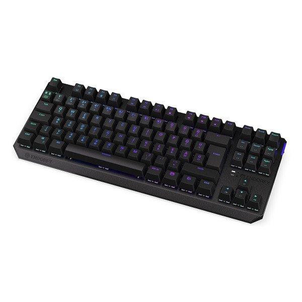 Endorfy Wireless Billentyűzet - Thock TKL (RGB Kailh Red Switch, mechanikus, 87
gomb, HU, fekete)