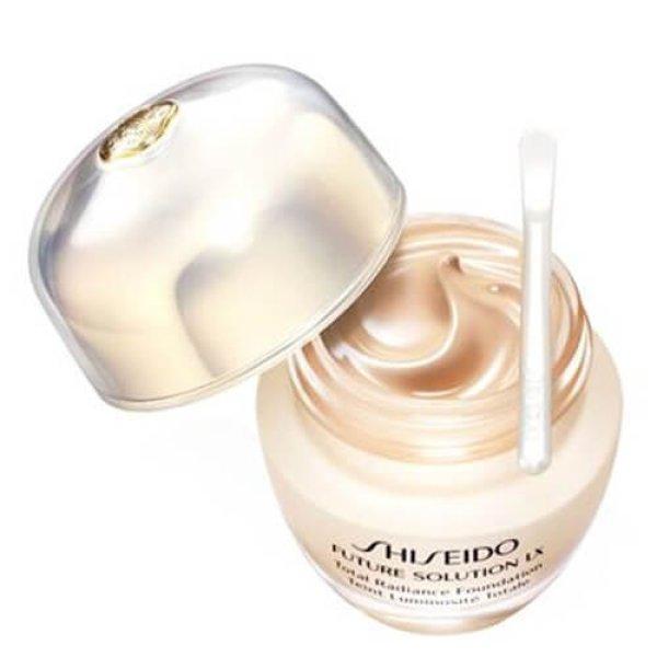 Shiseido Highlighter folyékony smink SPF 15 Future Solution LX (Total
Radiance Foundation) 30 ml 4 Rose
