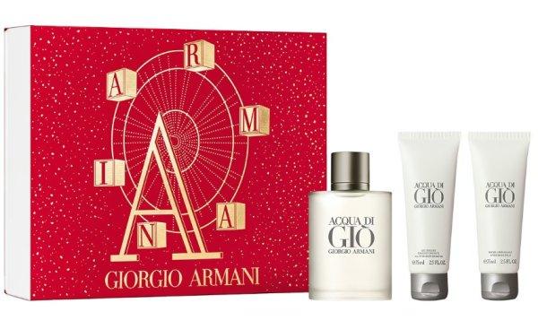 Giorgio Armani Acqua Di Gio Pour Homme - EDT 100 ml + tusfürdő 75 ml
+ borotválkozás utáni balzsam 75 ml