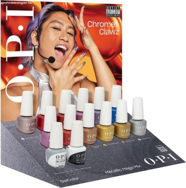 OPI Körömlakk szett Gel Color Metallic Mega Mix 14 db