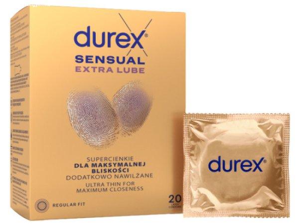 DUREX Sensual Extra Lube 20 pcs
