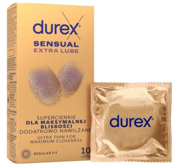 DUREX Sensual Extra Lube 10 pcs