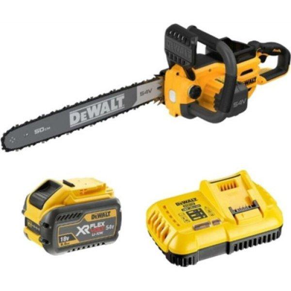 DeWalt 54V-os láncfűrész 1x9Ah akku+töltő (50cm)