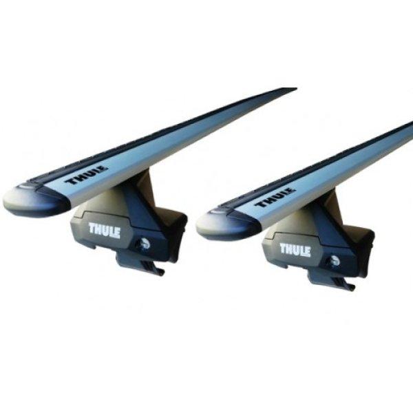 Tetőcsomagtartó Toyota bZ4X 2022-től, Thule WingBar Evo