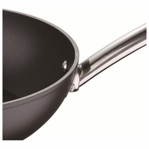 Wok Serpenyő Masterpro Fekete Alumínium Edzett alumínium (Ø 28 cm) MOST
28625 HELYETT 19966 Ft-ért!