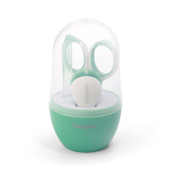 BABYONO Gyermek manikűr szett menta
