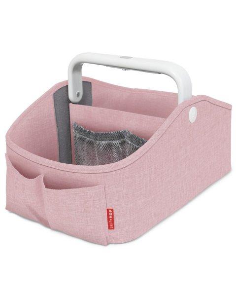 SKIP HOP Világítással ellátott higiéniai szükségletek szervezője Pink