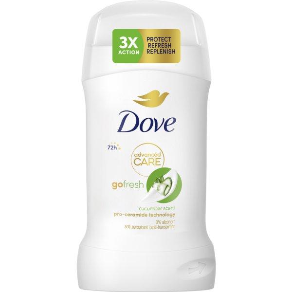 Dove Szilárd izzadásgátló Go Fresh Cucumber
(Anti-Perspirant) 50 ml