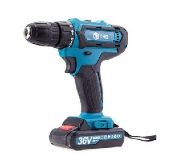 THO Lux Akkus csavarozó szett 36 V, 2 akkumulátorral M-8096
