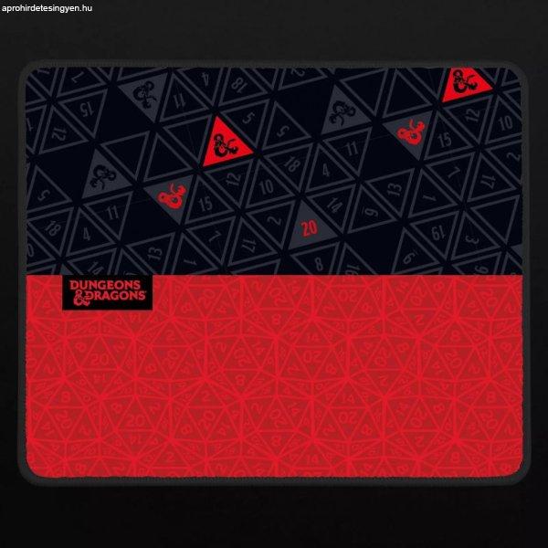 KONIX Dungeons & Dragons Egérpad Black/Red
