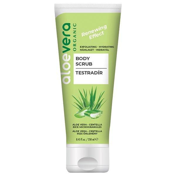 Aloe Vera Org.bőrmegújító testradír 250ml