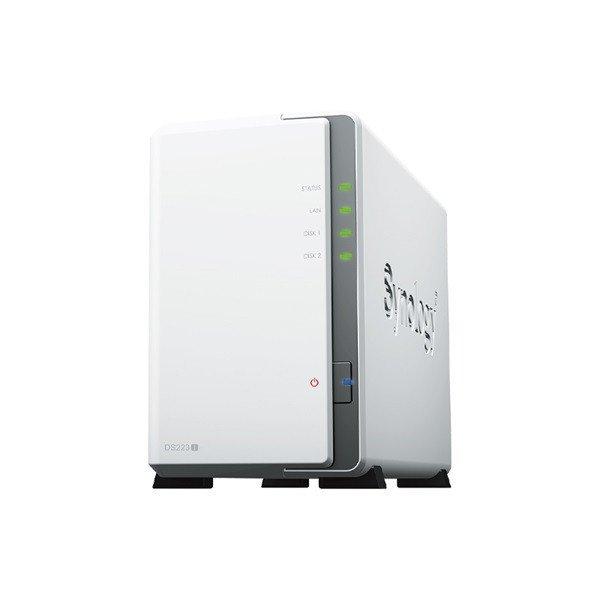 SYNOLOGY NAS 2 fiókos DS223j Realtek RTD1619B 4x1,7GHz, 1GB DDR4, 1x1GbE,
2xUSB3.2Gen1