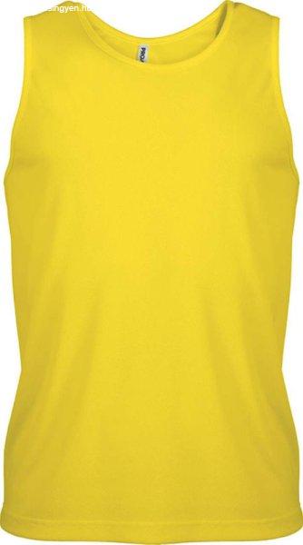 PA441 férfi ujjatlan sporttrikó Proact, True Yellow-M