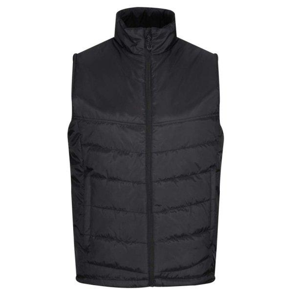 Regatta STAGE II szigetelt könnyű férfi mellény, RETRA831, Black-XL