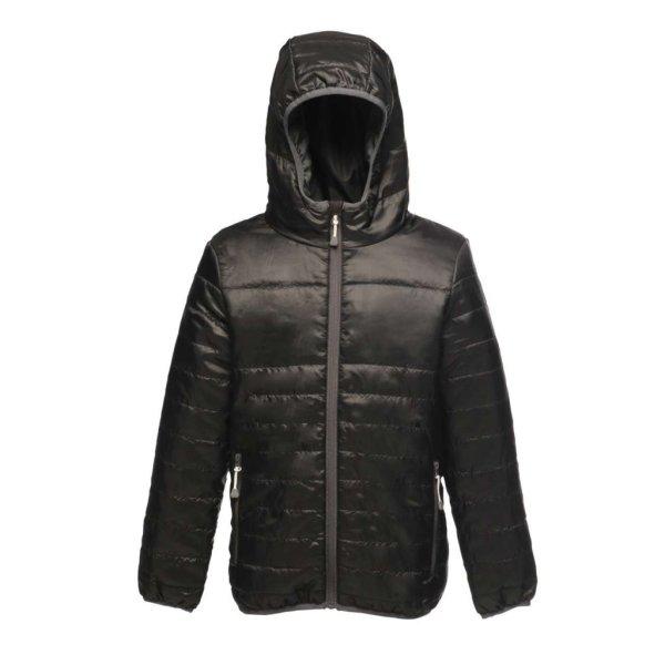 Regatta Gyerek thermo dzseki, könnyű, szigetelt, steppelt, RETRA454, Black-32