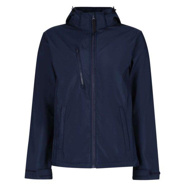 Regatta levehető kapucnis, 3 rétegű férfi softshell kabát, RETRA701,
Navy/Navy-3XL