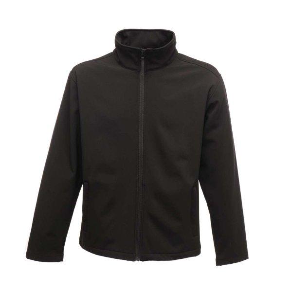 Regatta vízlepergető 2 rétegű sztrecs softshell dzseki, RETRA680,
Black/Black-M