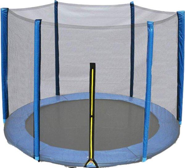 Trambulin védőháló 305 cm – 4 lábú, 8 oszlopos trambulinhoz, PRO-Sport
1294