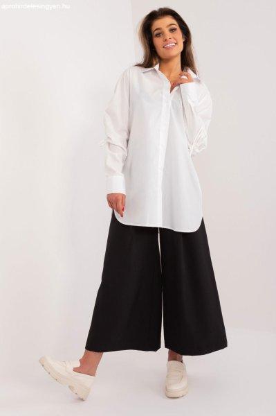 Oversize ingblúz modell 52913 fehér
