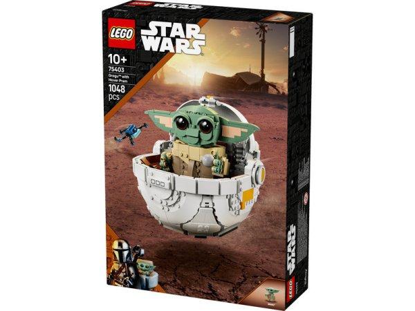 LEGO Star Wars 75403 Grogu lebegő bölcsővel