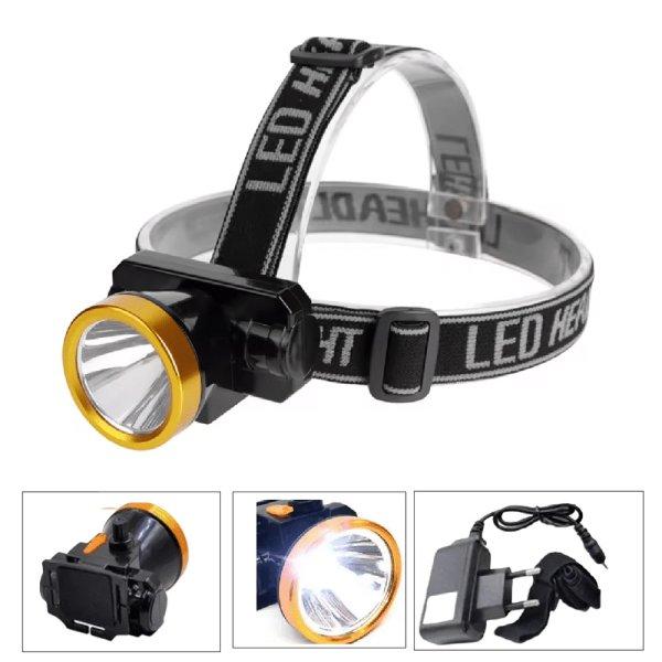 JH-8850 LED fejlámpa akkumulátorral / 15W (BBL)