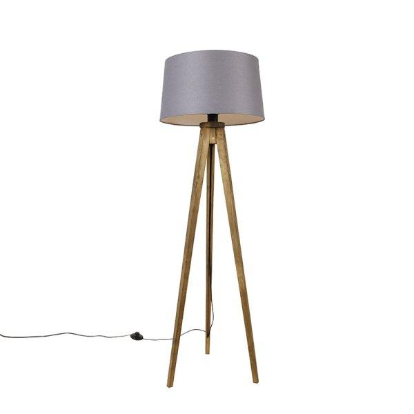 Vidéki állvány vintage fa vászon árnyalatú sötétszürke 45 cm - Tripod
Classic