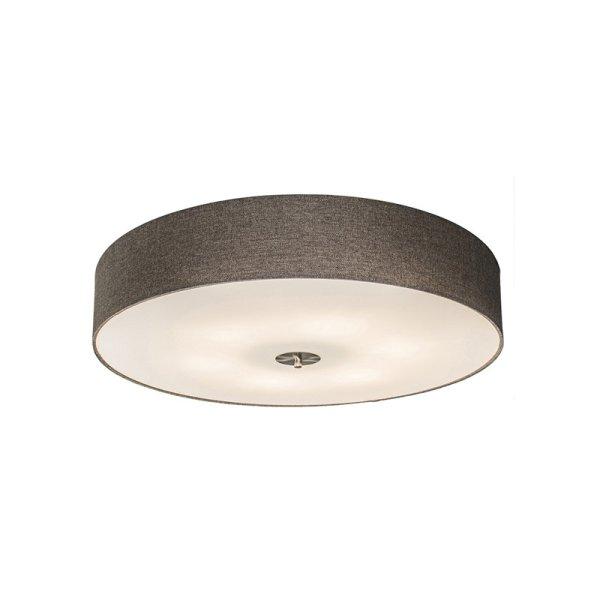 Vidéki mennyezeti lámpa taupe 70 cm - Dobdióta