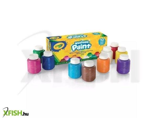 Crayola: Könnyen lemosható festék - 10 db-os