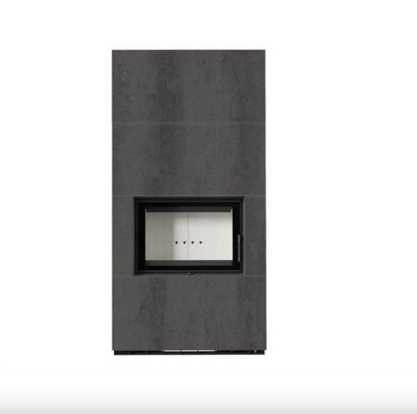 KRATKI FLOKI BOX 8 kW KANDALLÓ NATURALI PIETRA SZÍNŰ KÜLSŐ, VILÁGOS BELSŐ
KANDALLÓKŐ BURKOLATTAL