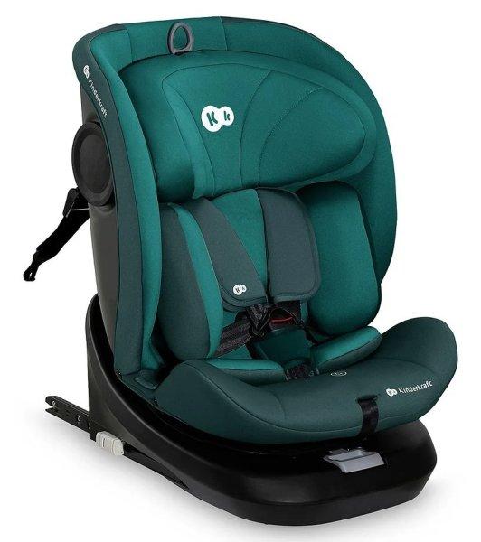Kinderkraft I-GROW i-Size autósülés 40 -150cm 360°-ban forgatható - Blue
