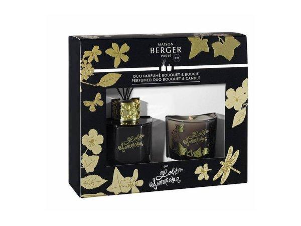 Maison Berger Paris Lolita Lempicka ajándékkészlet diffúzor
80 ml + gyertya 80 g fekete