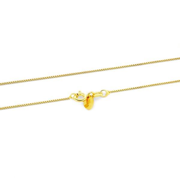Beneto Exclusive Modern ezüst lánc Venezia Gold AGS682 CH 50 cm
