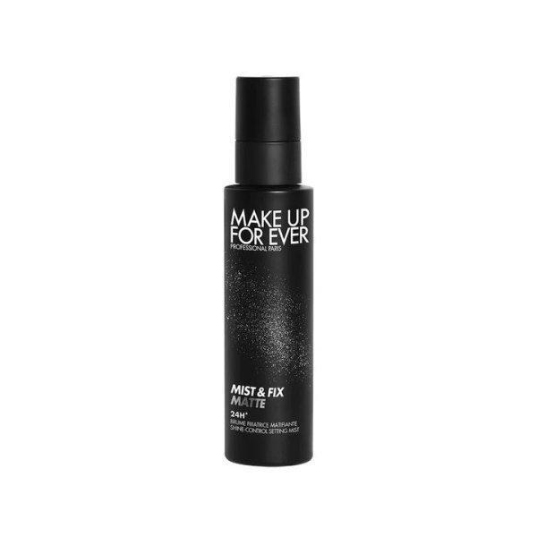 Make Up For Ever Mattító fixáló spray Mist & Fix Matte
(Shine Control Setting Mist) 100 ml