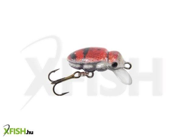 Mistrall Beetle Floater Piros Ezüst Wobbler 25mm 1,5Gr