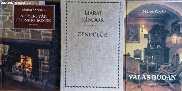 Márai Sándor könyvcsomag (3 kötet) - Márai Sándor